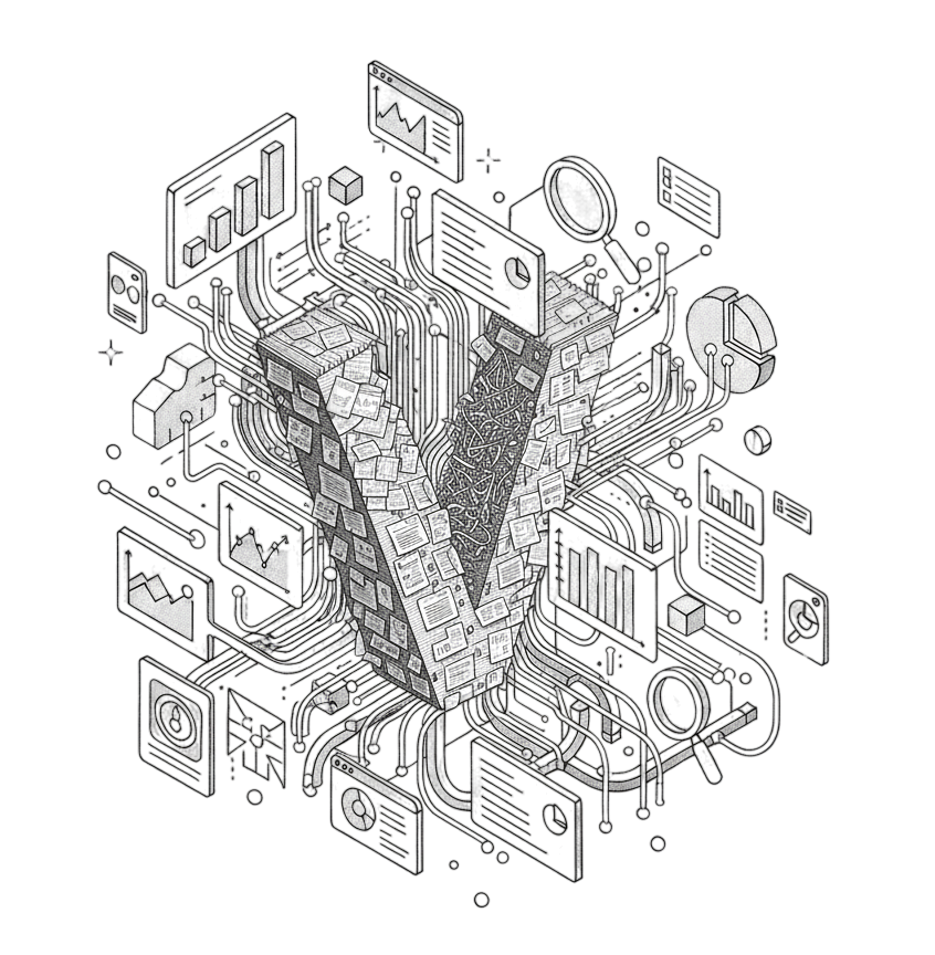 AI platforms and visibility optimization illustration